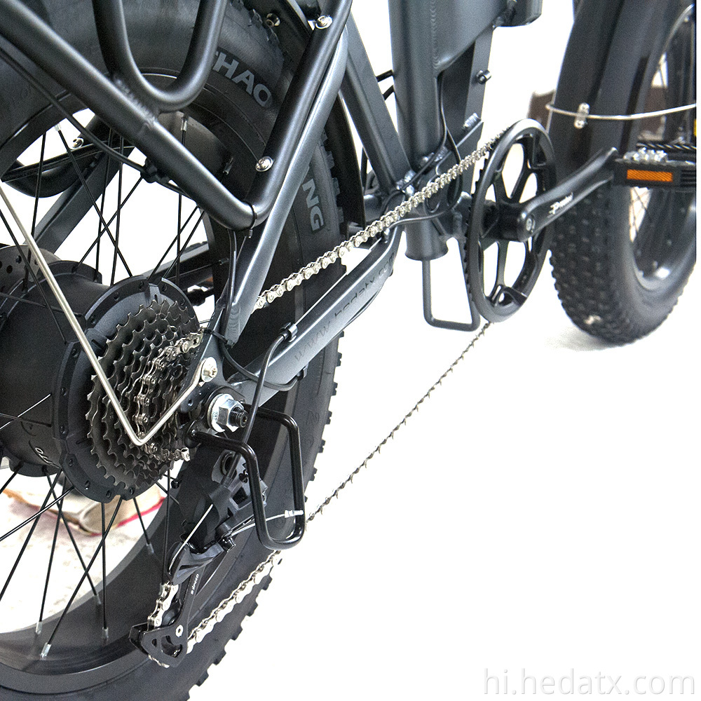 टूरिंग के लिए इलेक्ट्रिक फैट टायर बाइक Electric Fat Tire Bike for touring